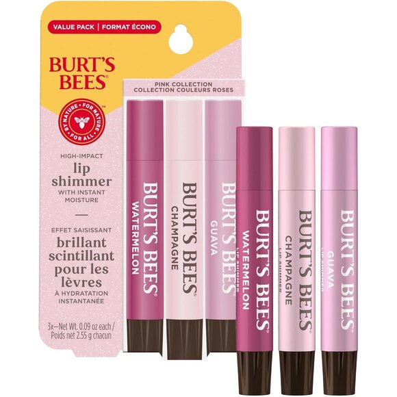 Lip Shimmer Pink Collection, 3x0.09 Oz Tubes - Picture 2 of 12